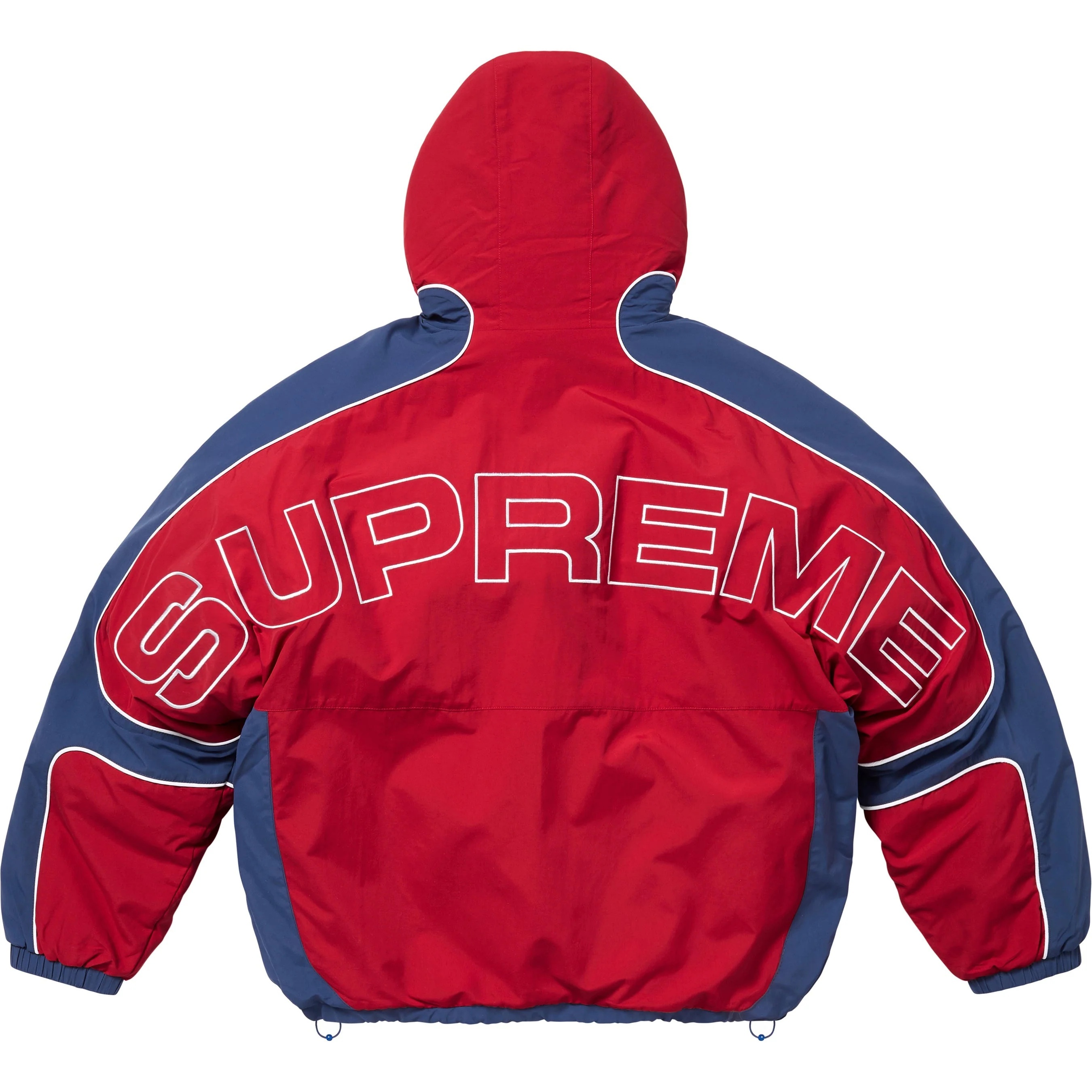 Faux Fur Reversible Hooded Track Jacket view 6